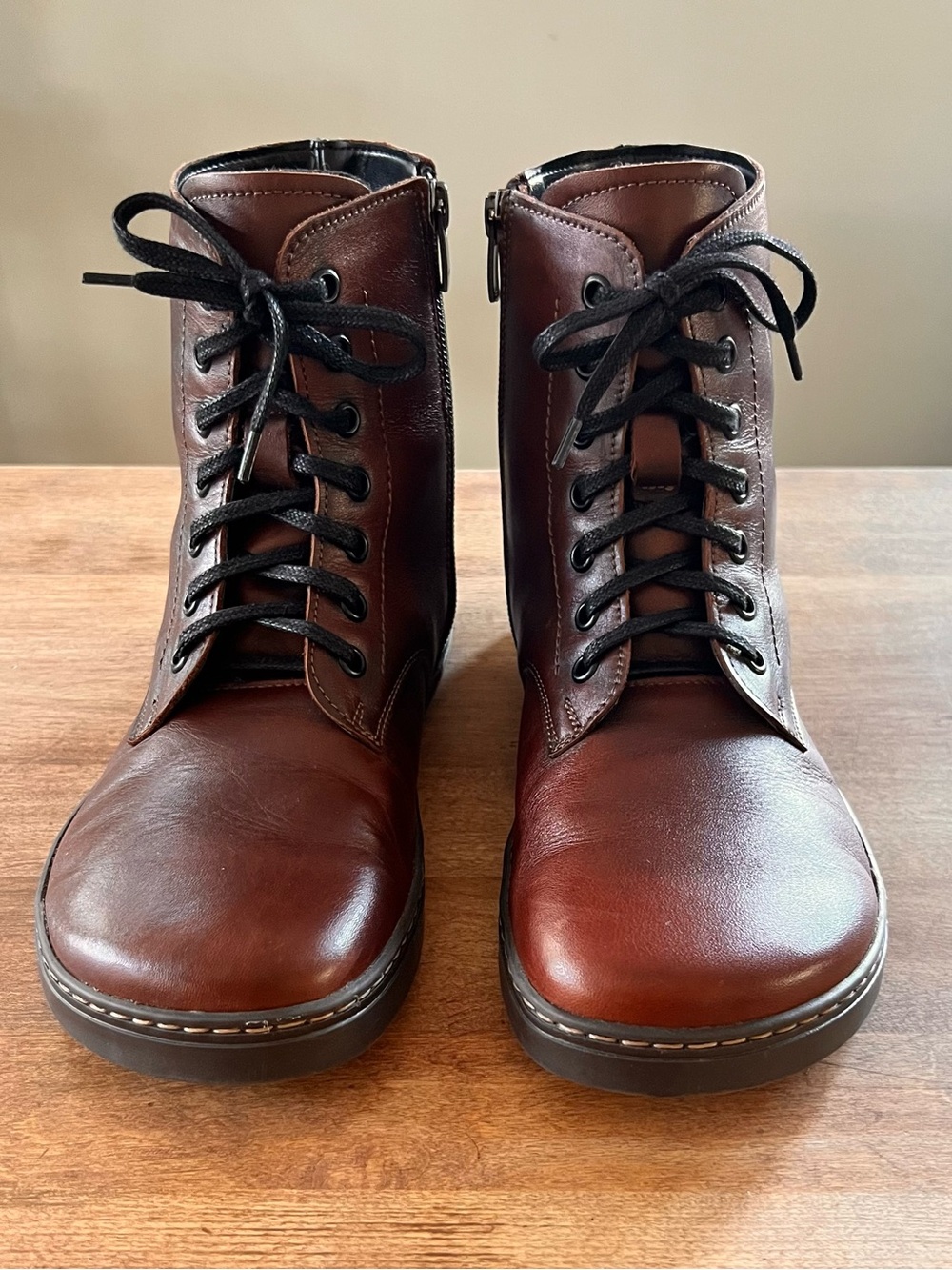 *Mint - Worn Once* Peerko Go Ankle Boot Brandy EU38 US7-7.5 Barefoot
